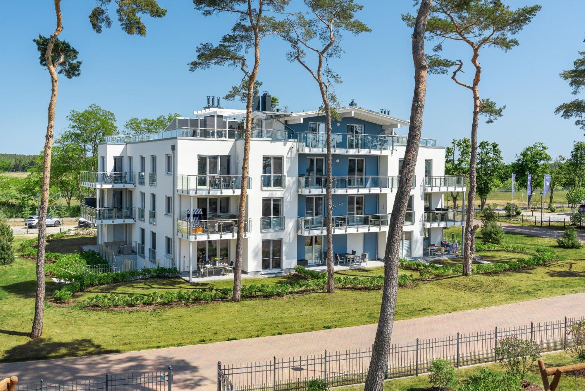 Terrassenwohnung "Haffgefluester" - Haffresidenz Garz  Exterior foto